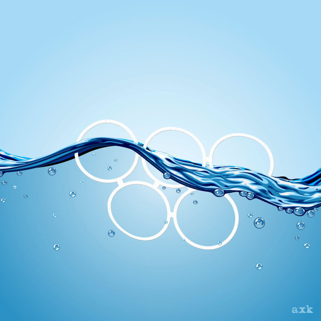 Hoe schoon is het olympisch zwemwater